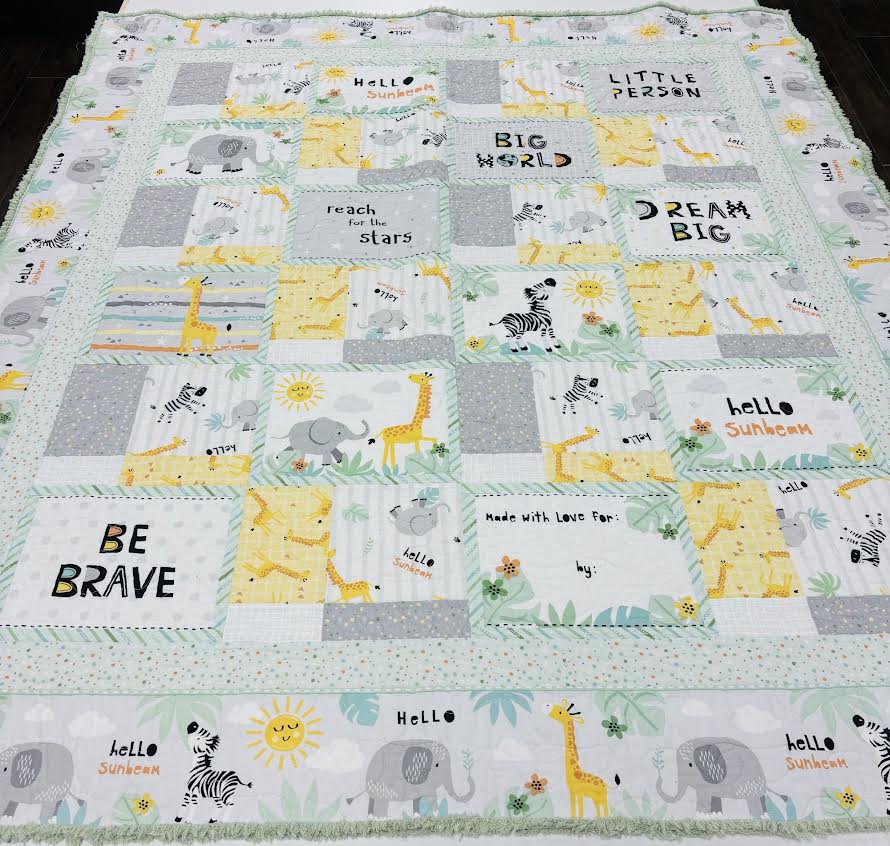 Finished Hello Sunbeam Quilt