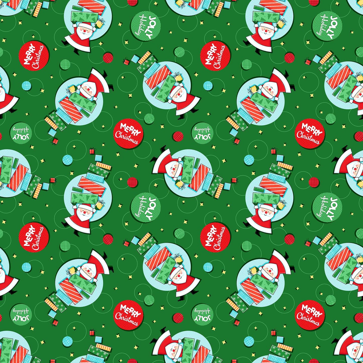 BOLT END 30" Jolly Holiday 10307-73 Holiday Spirit