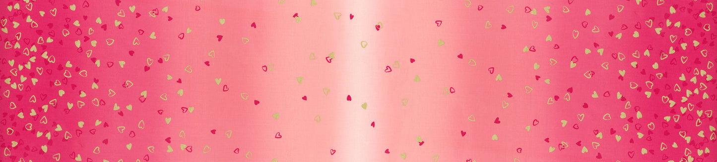 I Heart Ombre Metallic 510875M-14 Hot Pink