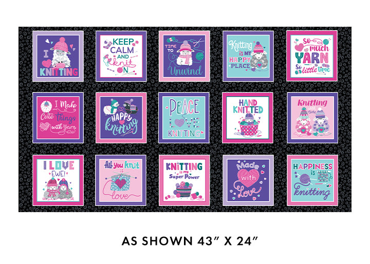 Love Ewe More Panel 14383-12