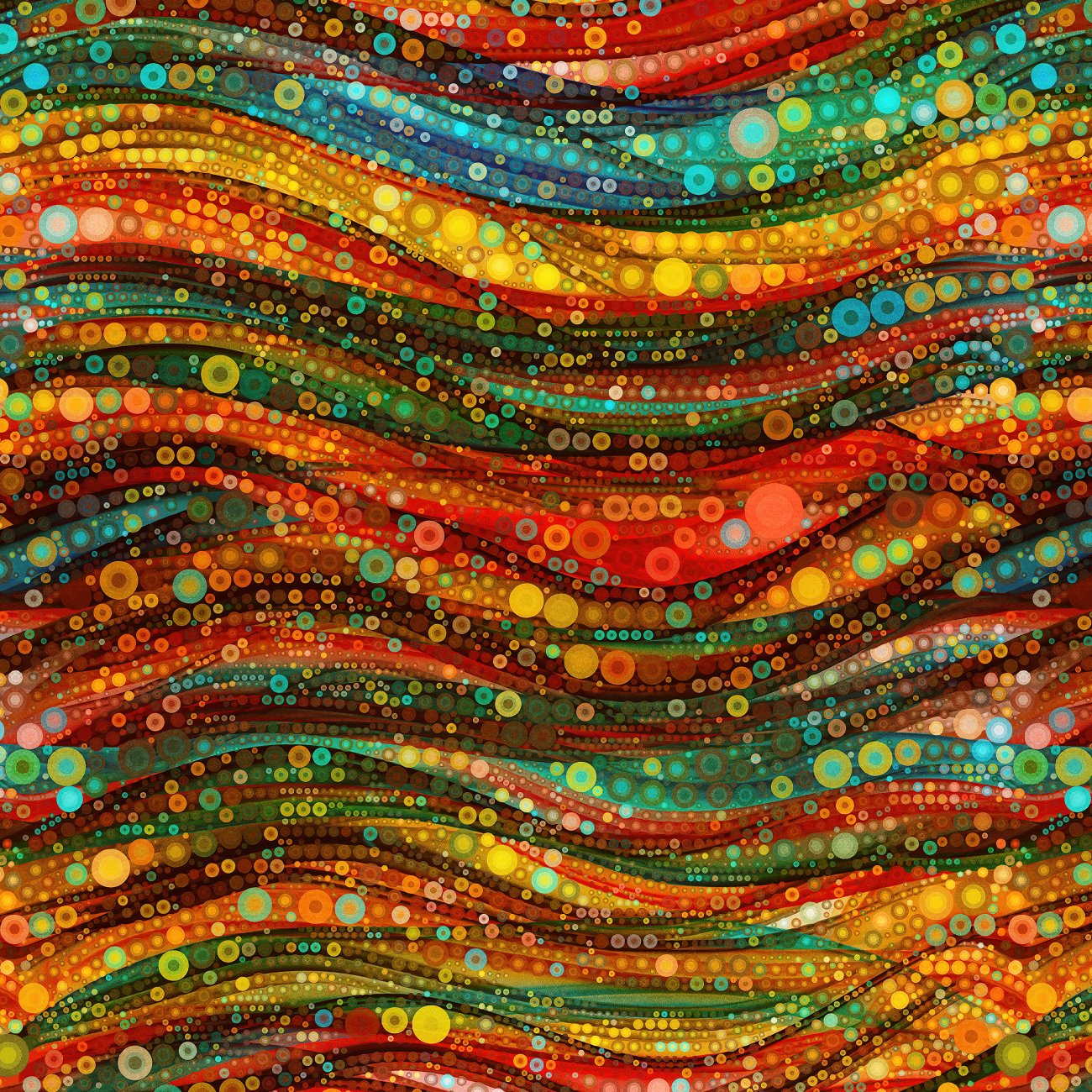 Abstract Circles 16240104-01 Multi