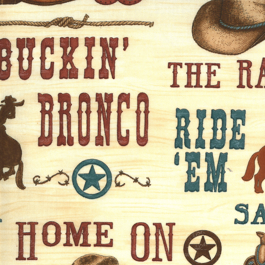 Bolt End 33" Home on the range 519991-11 dusty white