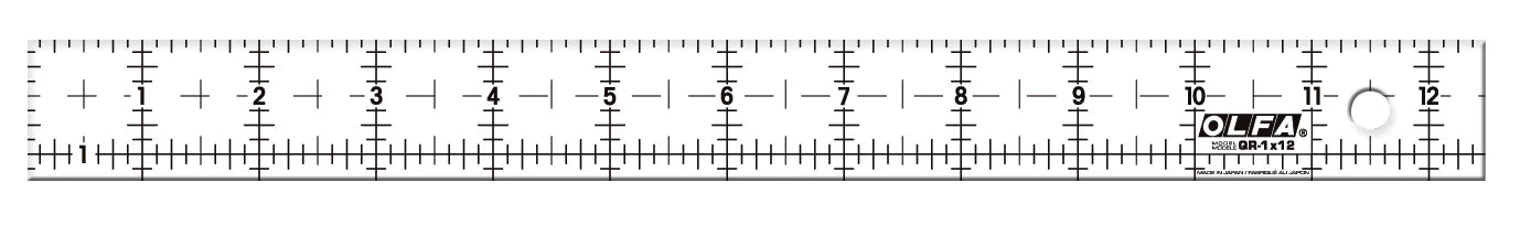 OLFA Ruler 1" x 12"