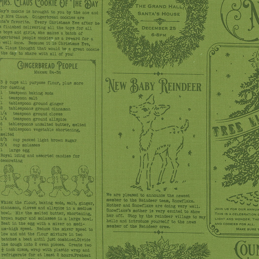 Holiday Cheer Panel 520970 13 Mistletoe