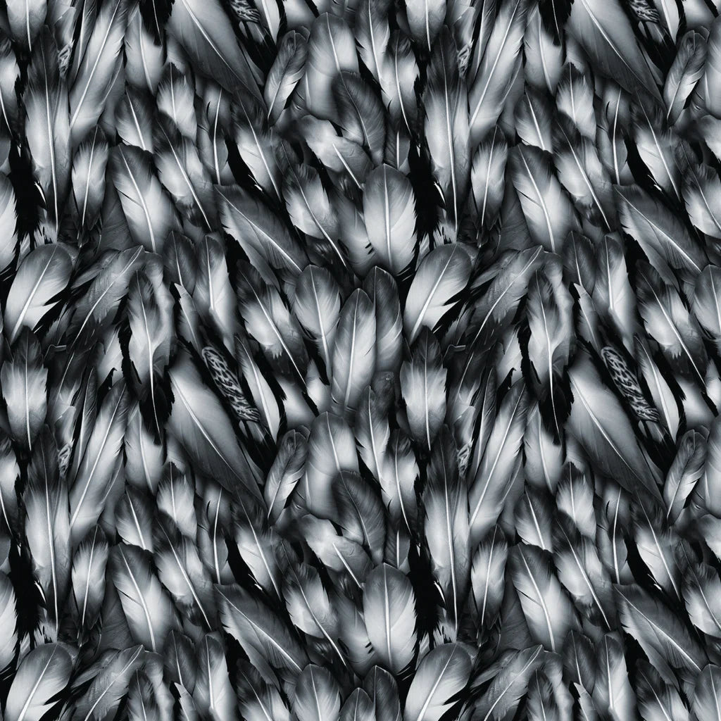 Strokes of the Wild Feathers 21231201-03 Grey