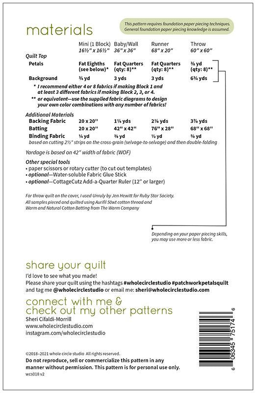 Patchwork Petal Quilt