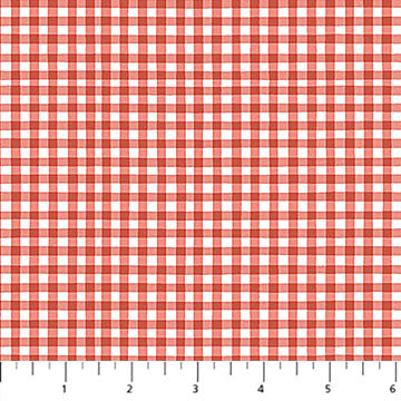 1 Meter Cut Quack Quack Moo 27822-24 Red/White
