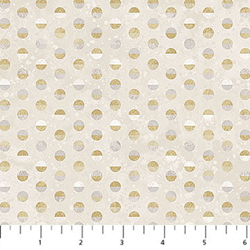 Two By Two 28715 12 LT Taupe Dots