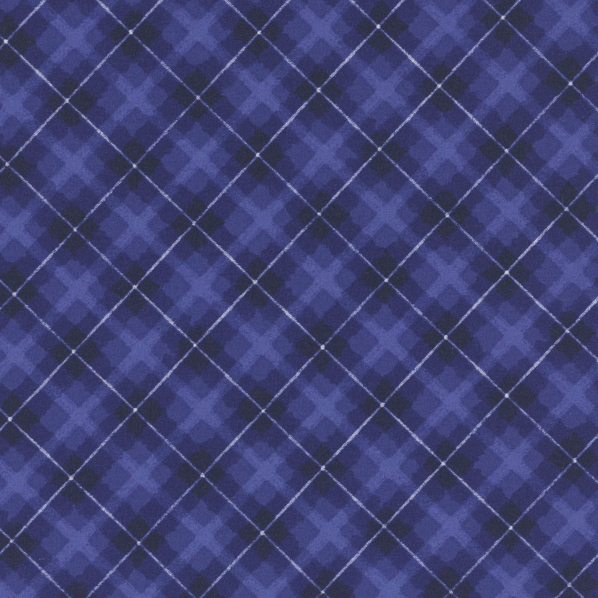 Let it Snow Man 3017 27759 441 Blue Plaid
