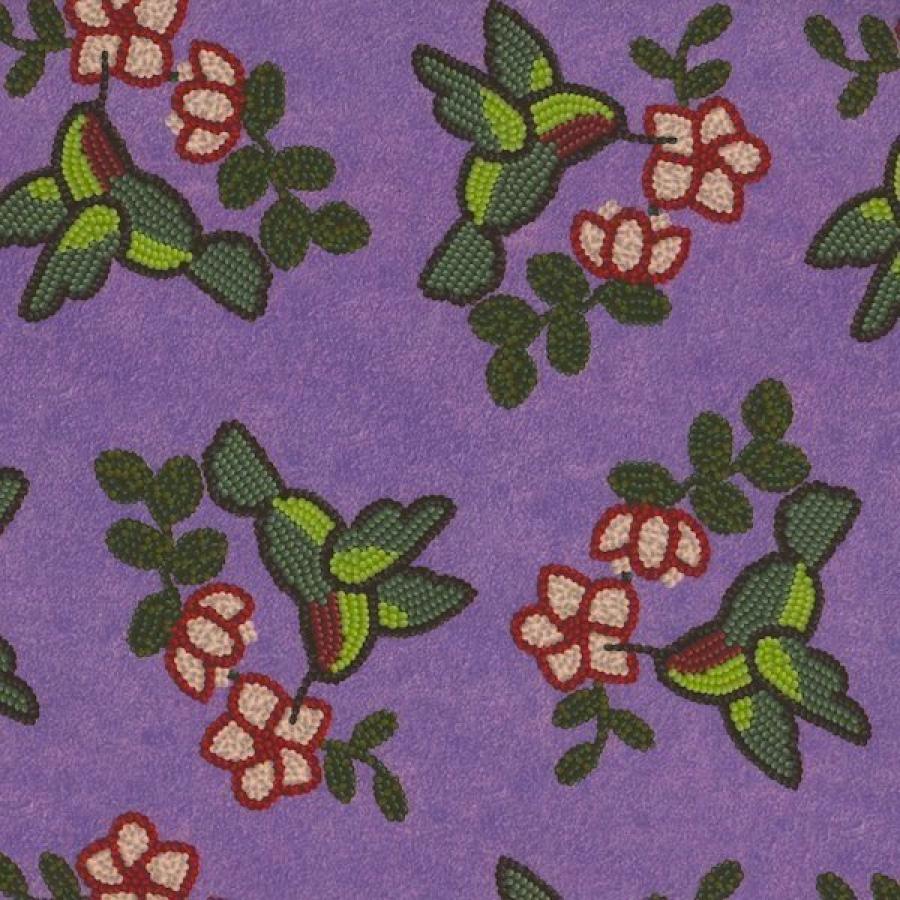 Beads hummingbird 31-HUMB-PURP