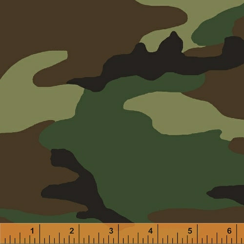 1 Meter Cut Camo 36383-1 Green
