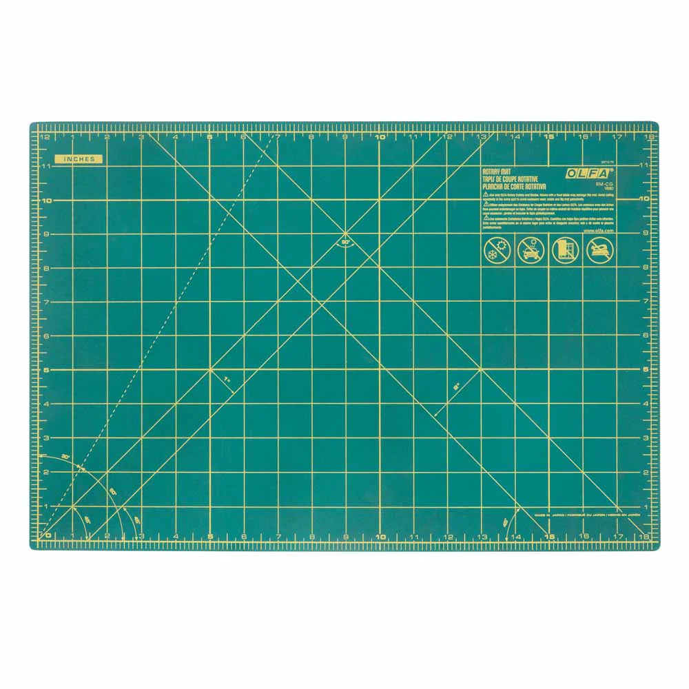 OLFA 12" x 18" Self Healing Cutting Mat
