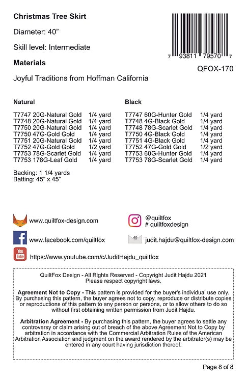 Christmas Tree Skirt