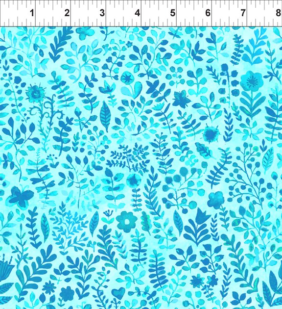 1 Meter Cut Floral Menagerie 3fmb2