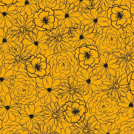 1/2 Meter Cut Flower Sketches