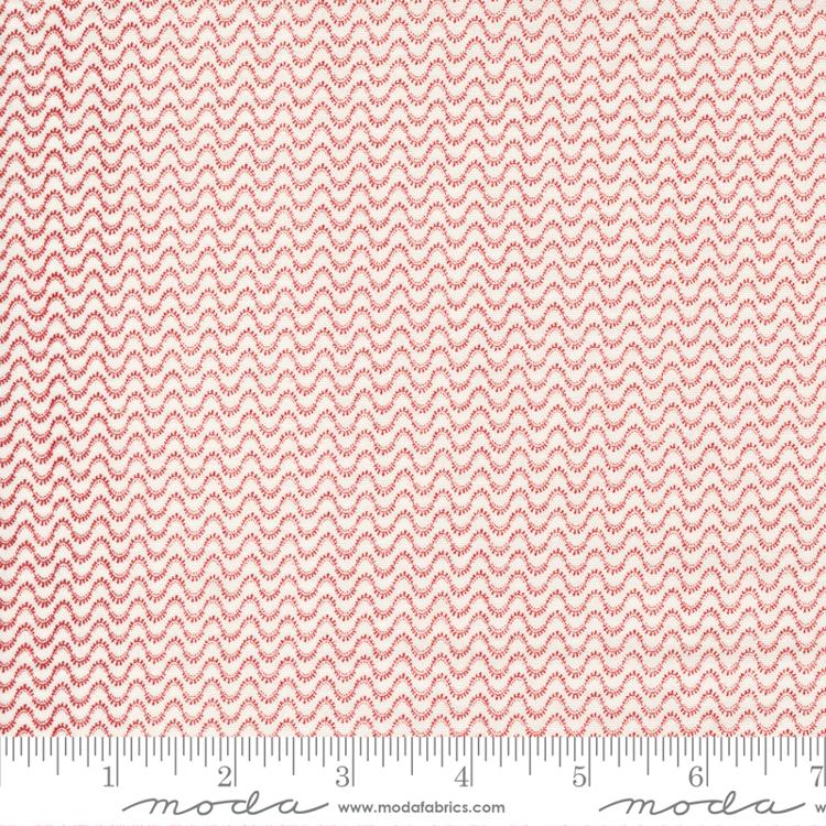 1 Meter Cut Red and White Gatherings 549195 11