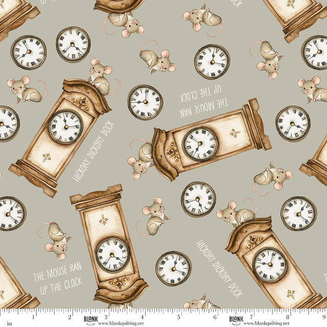 Nursery Rhyme Time 4840 90 Lt Gray