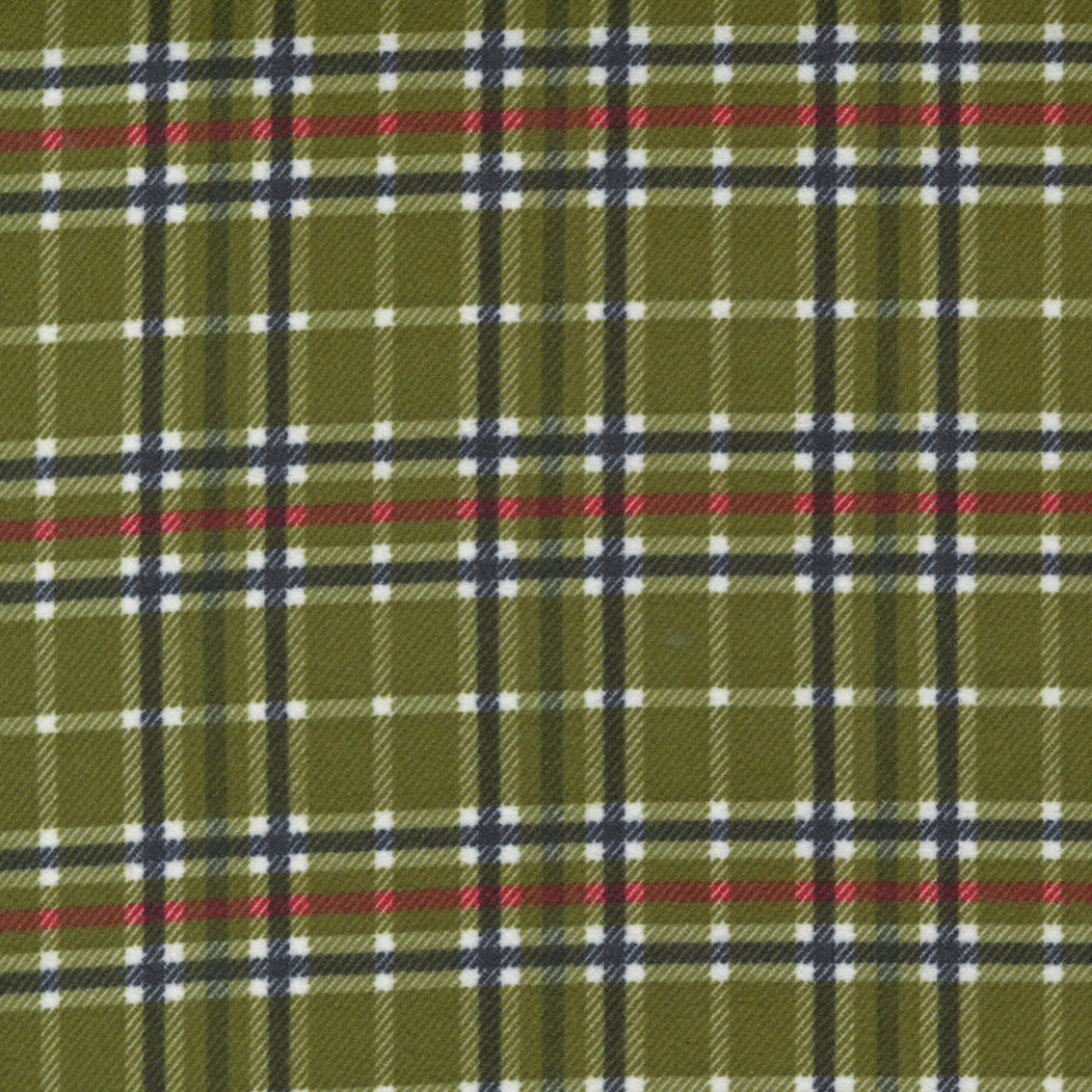 BOLT END 28.5" Yuletide Gatherings Flannel 549148F-13