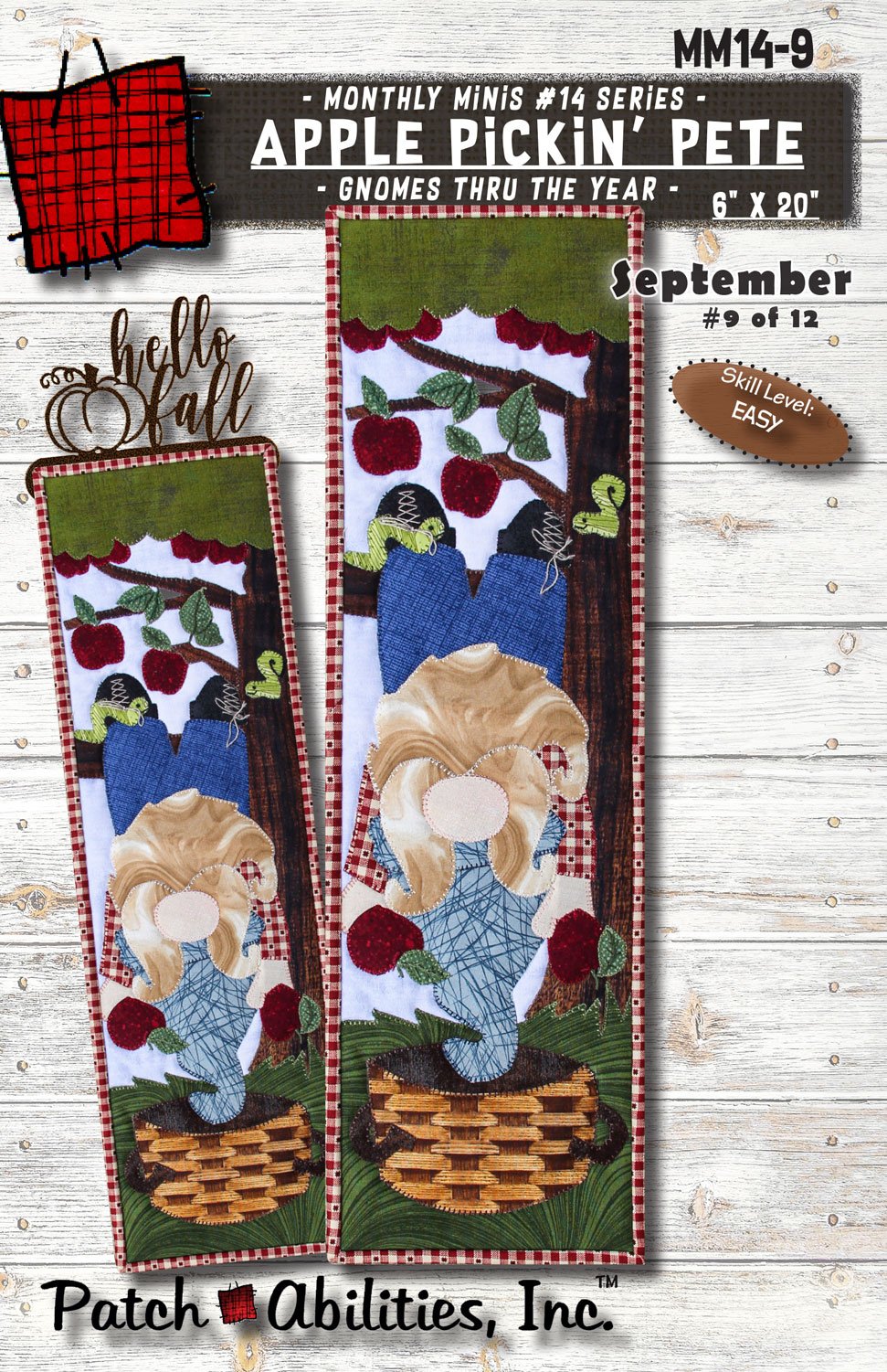 Apple Pickin Pete Pattern