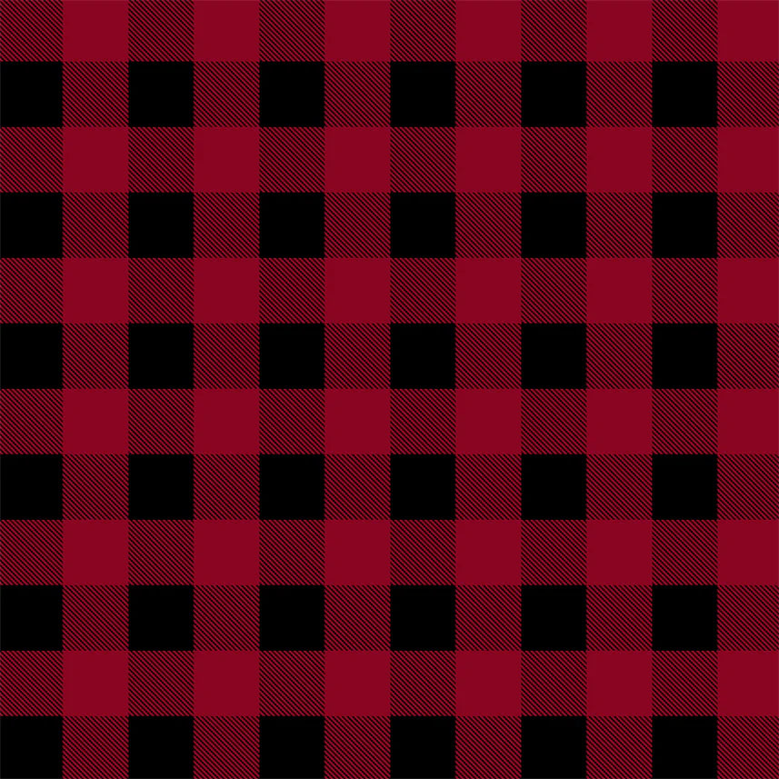 Canadian Christmas 2 51869AD Red Plaid