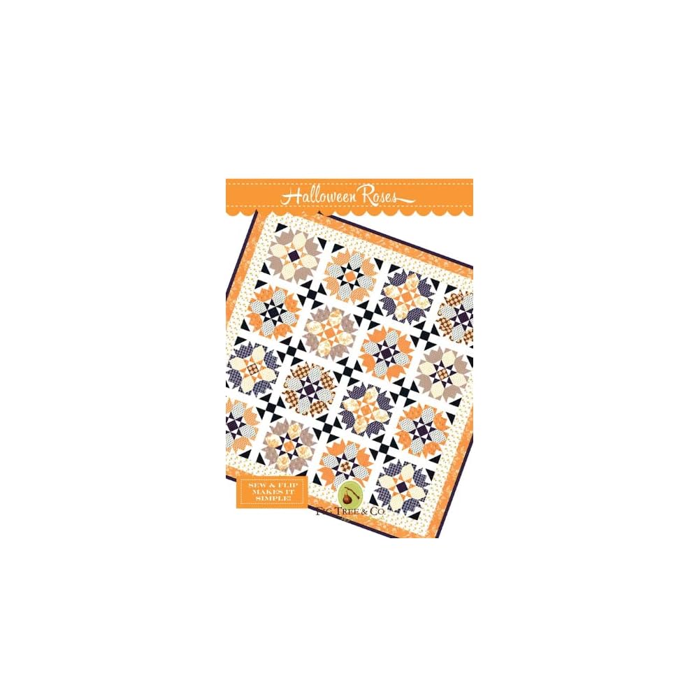 Halloween Roses Pattern
