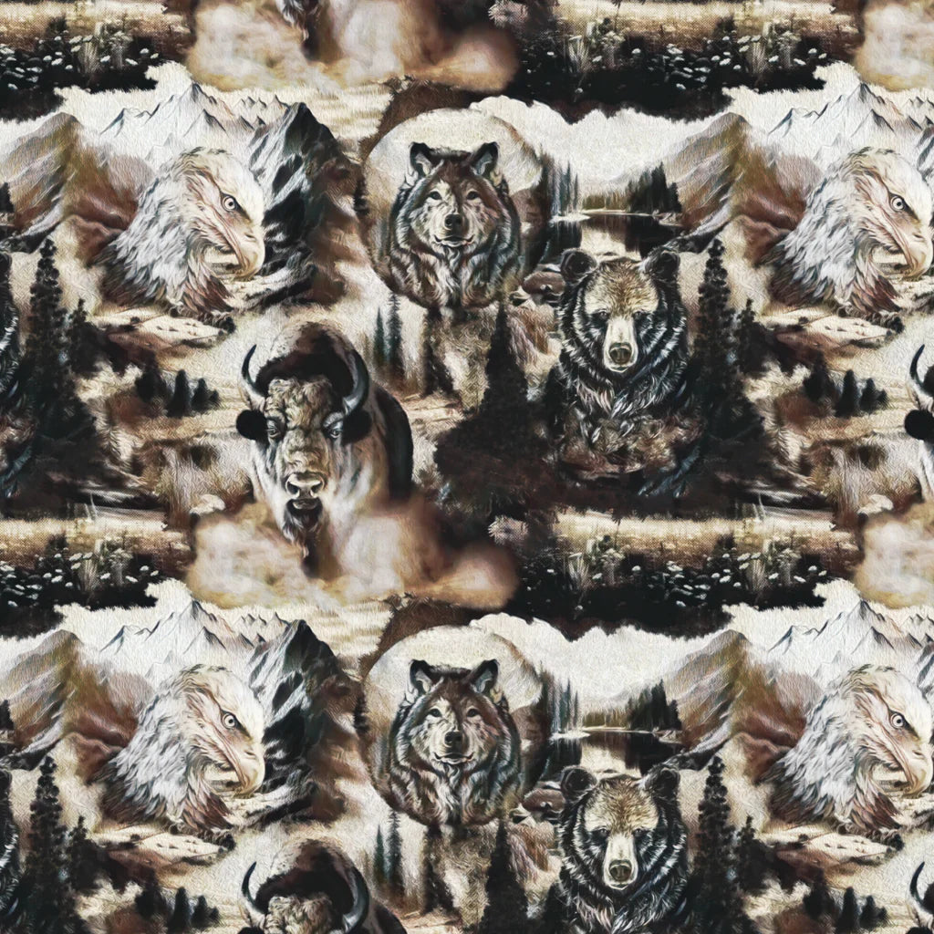Strokes of the Wild 55230701-01 Wilderness Collage