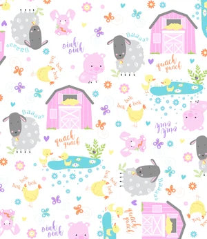 Wee One Barn Animals White OA593541