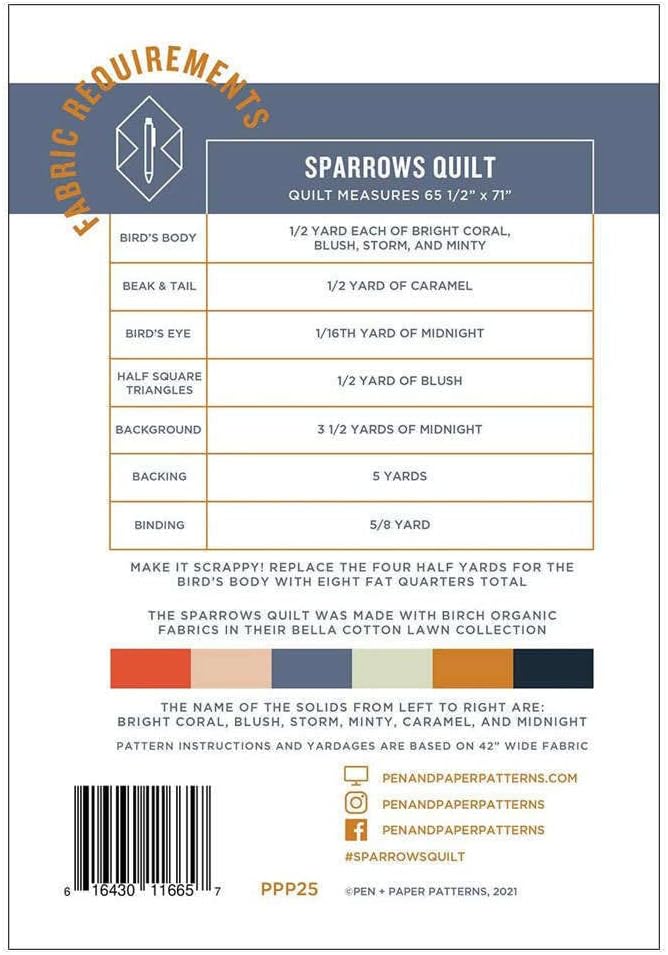Sparrows Pattern