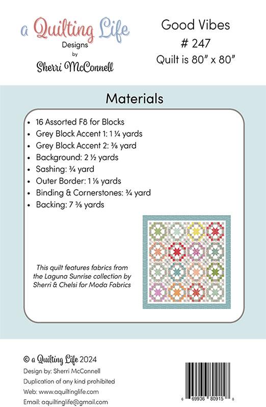 Good Vibes Quilt Kit
