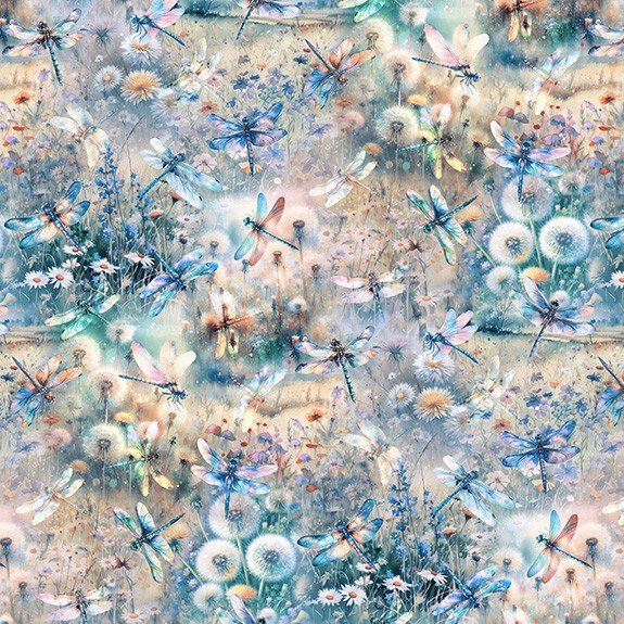 Wings Over Wildflowers 25701 7 Dusty blue