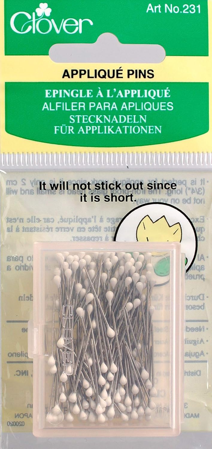 Clover Applique Pins