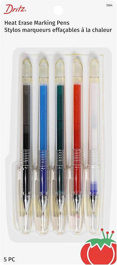 Dritz Heat Erase Marking Pens 5pc