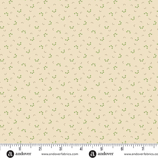 Snow Flurry A 10306 G Winter Tracks Cream