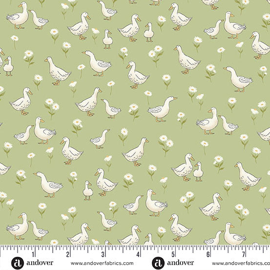 Little Ones Ducks Green MU 190 G