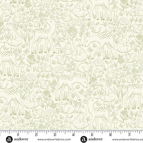 Little Ones Etched Green MU 194 G