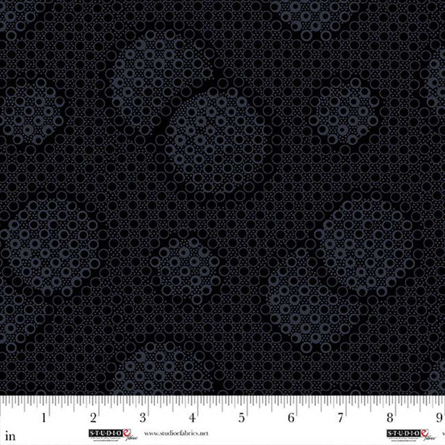 Dark Shadows 8903 99 Black Double Dots