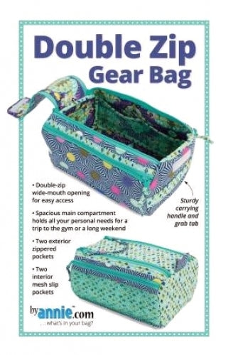 Double Zip Gear Bag Pattern