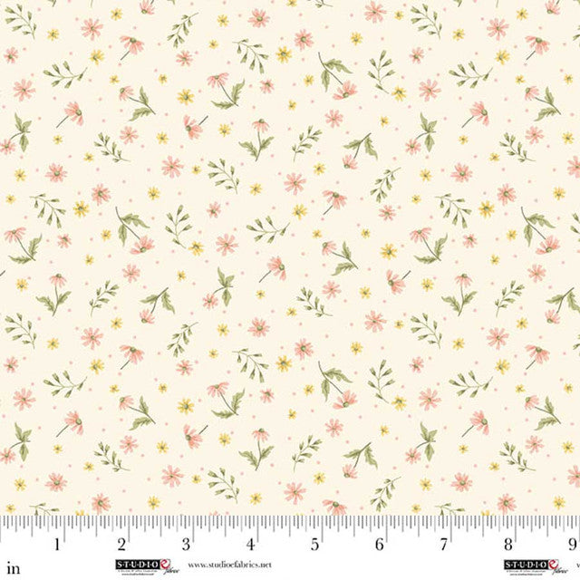 Layla 9012 01 Warm White Mini Wild flower