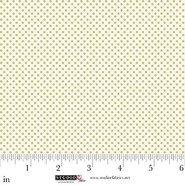 Layla 9016 01 Swiss Dot Warm White