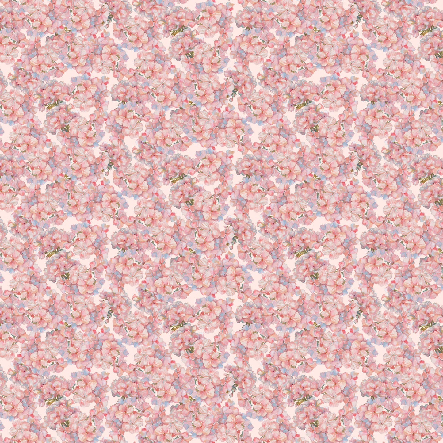 1 METER CUT Elegance 90904-21 Pink flower