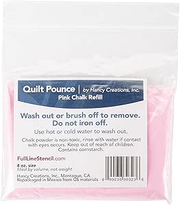 Quilt Pounce Pink Chalk Refill