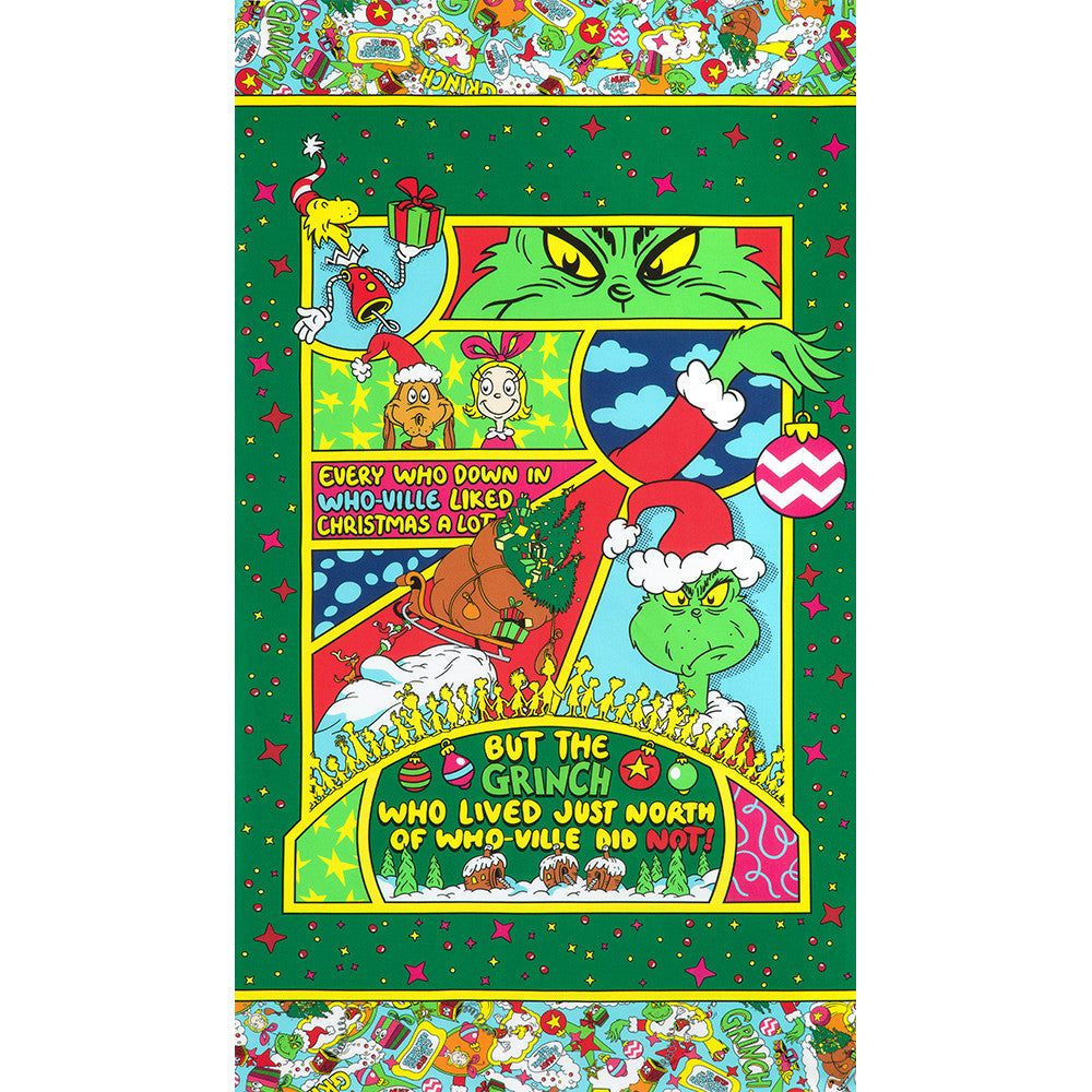 How the Grinch Stole Christmas Panel 23097 223
