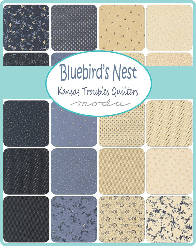 Bluebirds Nest Charm Pack