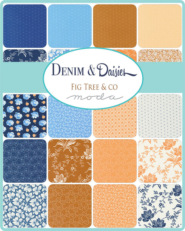 Denim and Daisies Charm Pack
