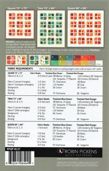 Bearly Quilt Pattern