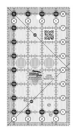 Creative Grids 4.5" x 8.5" Ruler