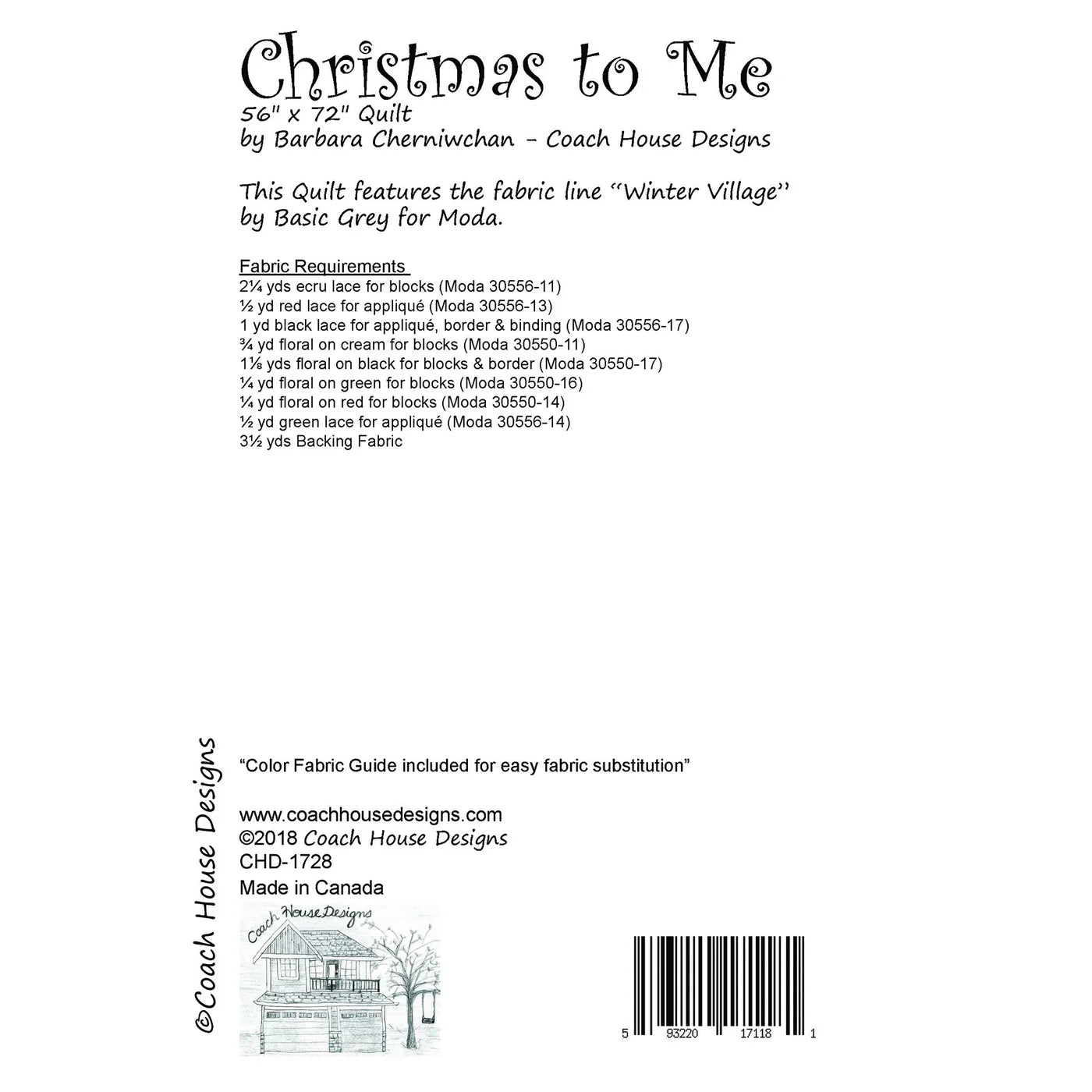 Christmas To Me Pattern