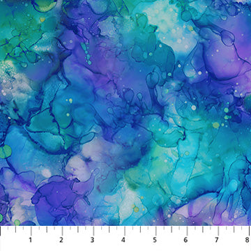 1 Meter Cut Coral Reef DP28883 66 Turq