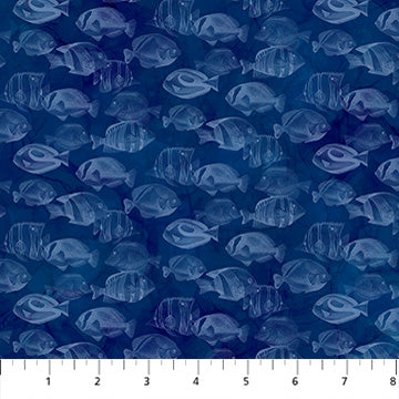 1 Meter Cut Coral Reef DP28884 48 Navy