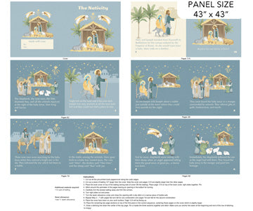The Nativity Book Panel DP28994 42